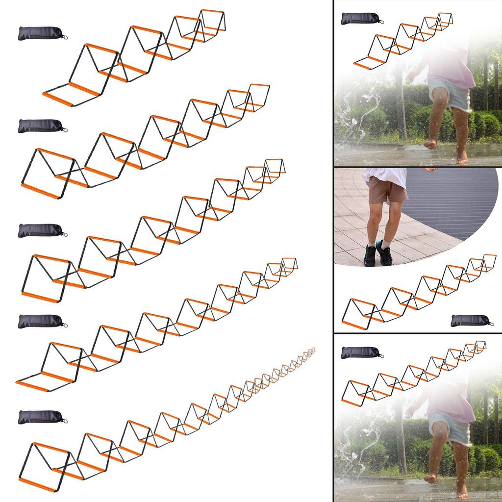 Agility Ladder Training Equipment Balance Improves Coordination Foldable Multifunction Home