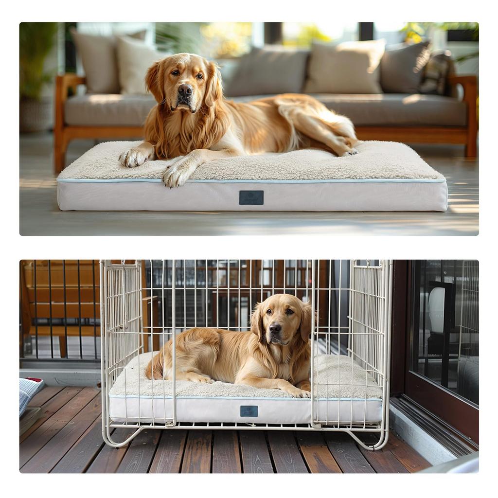Veehoo Dog Winter Warm Dog Cold Weather Pet Winter Pet Pet Pet Sofa Pet Dog Dog Dog Elderly Dog Prevents Soft Sherpa Dog Small Multiple Dog Crate Pet