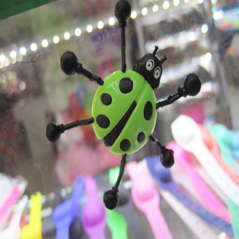 Wall Climbers Insects Rolling Glass Insects Sticky Wall Climbing Capsules Children's Gifts New Strange Toys