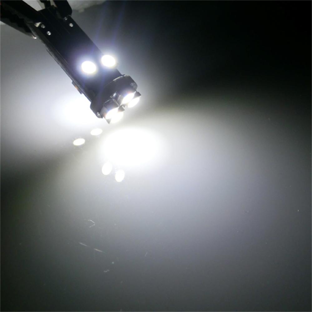 

New 10pcs W5W 194 168 T10 8smd Canbus LED Interior dome map Light