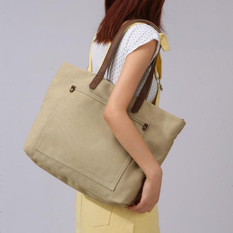 

Crossbody bag women s bag casual versatile high school college student sports shoulder bag trendy portable canvas large bag хакі