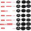 3D ABS Car Emblem Front Grille Badge Replacement Decoration Cover For Mercedes Benz Auto Modification Accessories