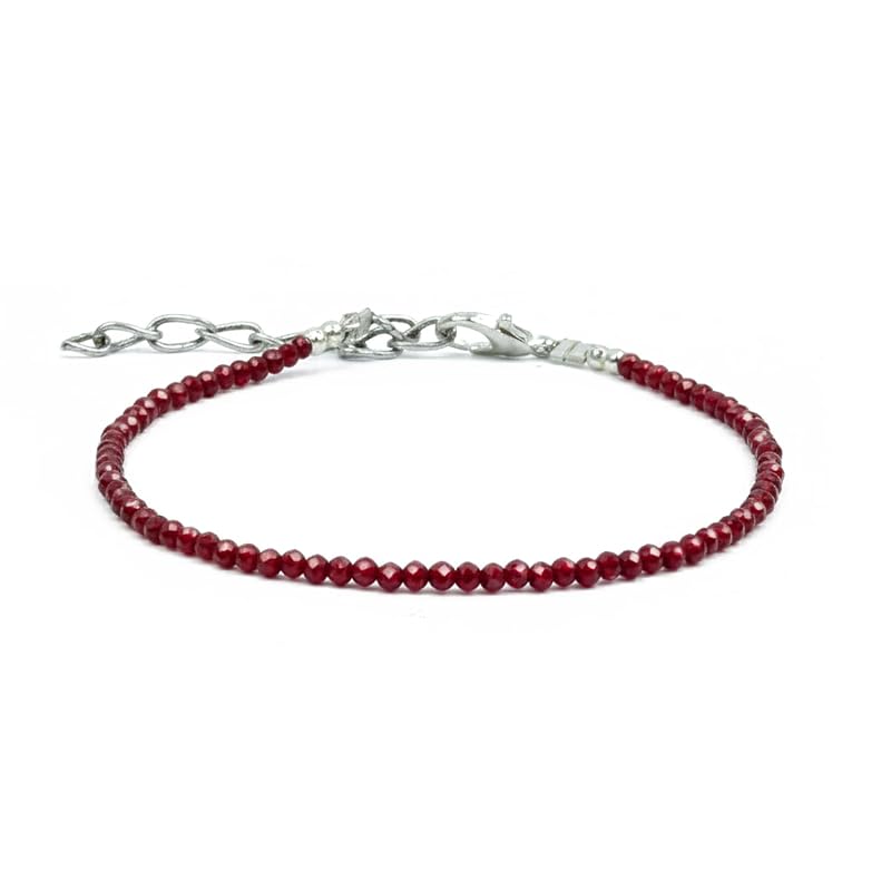 Astrotalk Garnet Anklet | Stone of Courage, Protection & Stability | Garnet Anklet for Women | Best Gift for Woman | Spi