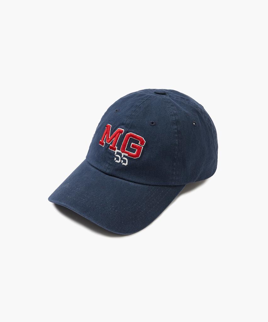 Majisyeoudeu Mg Washed Ballcap_Navy
