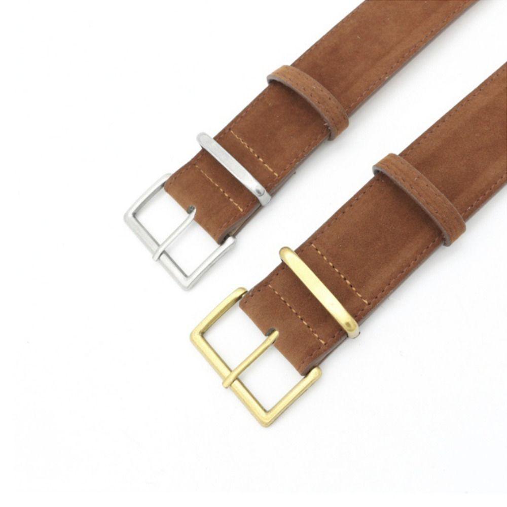 Luxury Design Women Waist Belt Versatile Wide Waistband Suede Leather Belt  Coat Skirt Decoration