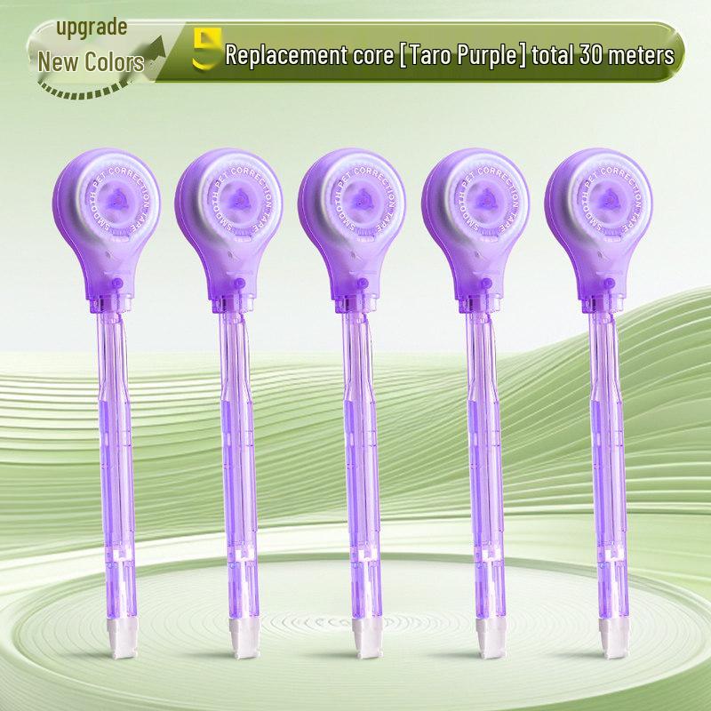 Portable Refillable Correction Tape Pen – Pen-Style, Large Capacity, Ideal for Students