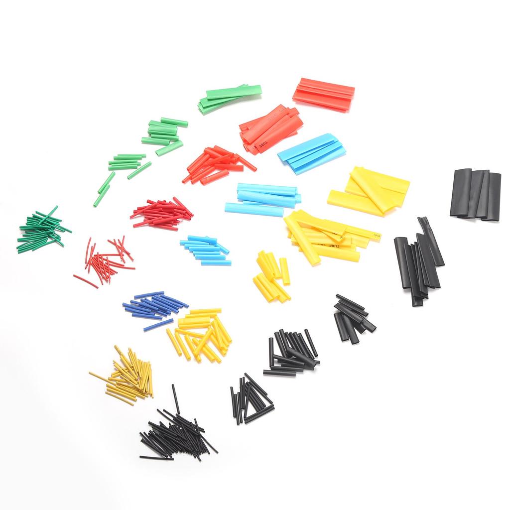 328Pcs Heat Shrinkable Tube Kit Colorful Insulation Electrical Wire Cable Wrap Assortment