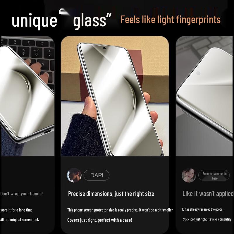 Smorss Huawei Pura70 Dust-Removal Ceramic Screen Protector