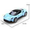 (Bagged) 1:36 Lati Alloy Simulation Pullback Toy Car Toy Car. Diecast Replica with Pull-Back Function, Openable Doors for Kids & Collection