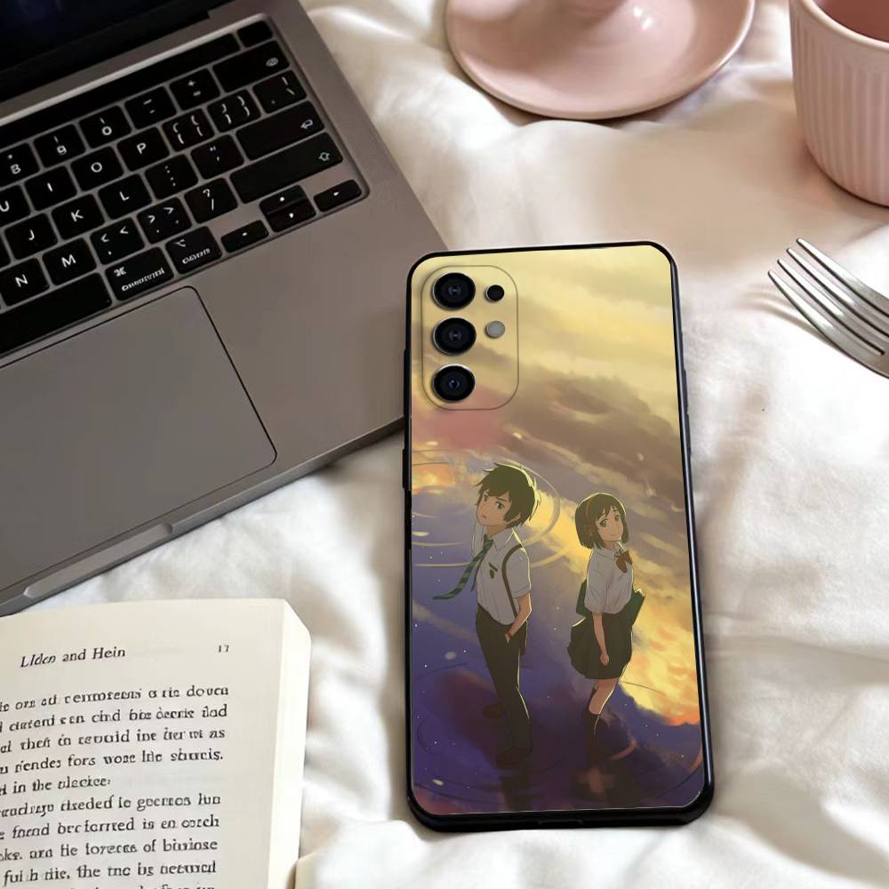 

ГОРЯЧЕЕ Название вашего аниме Чехол для телефона для Samsung S25,24,23,22,30,21,10,9,Ultra,Plus,Lite,FE,4,5 G Мягкий Черный Чехол Samsung S22ULTRA5G