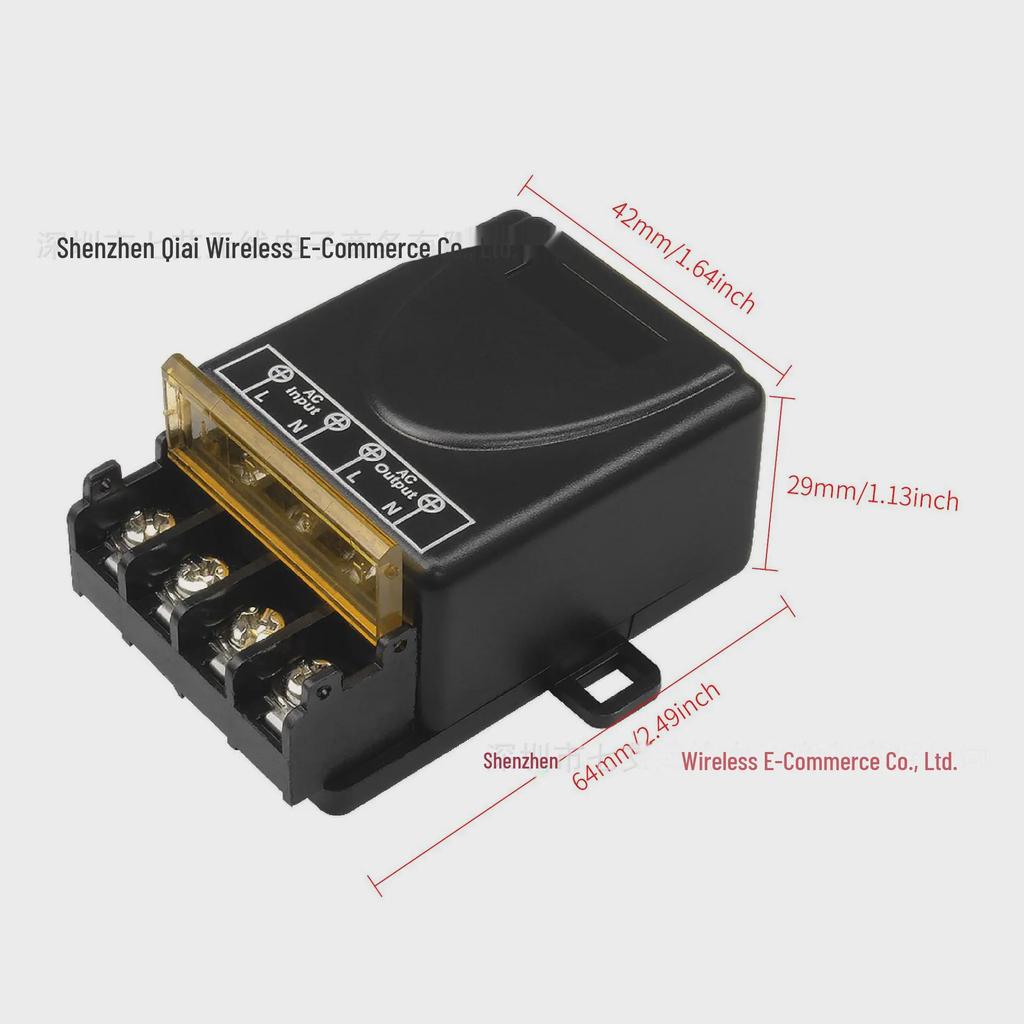 220V High-Power Wireless Remote Control Water Pump Switch