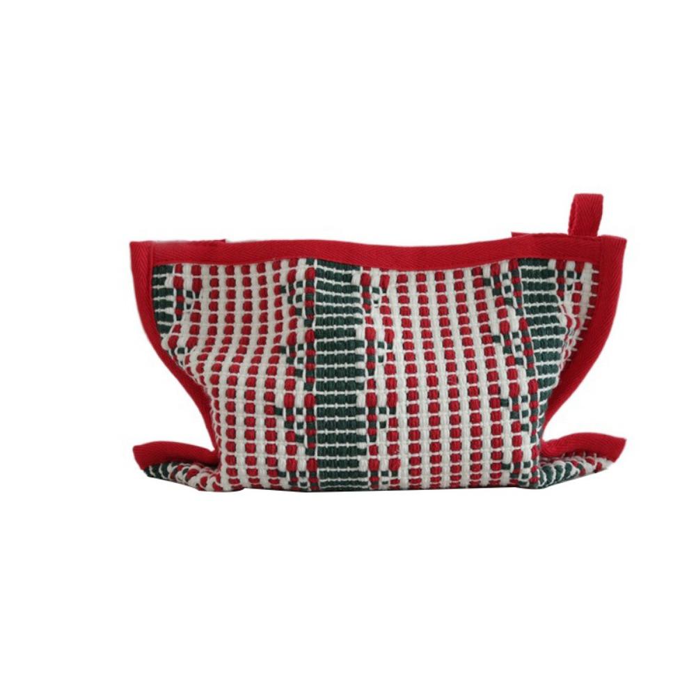 Rustic Style Dachshund Tissue Box Cotton Thread Paper Tissue Case Woven Tissue Bag Living Room