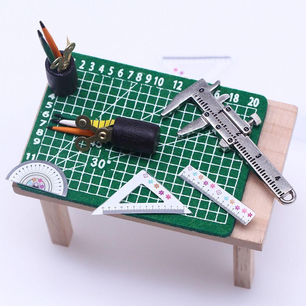 1:12 Scale Miniature Color Pencil Dolls Accessories Dollhouse Writing Materials  Party Festival