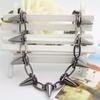 Punk Gothic Nieten Nieten Nieten Halskette Vintage Choker Hip Hop Halskette Für Party Geburtstag Valentinstag Liebhaber Geschenke