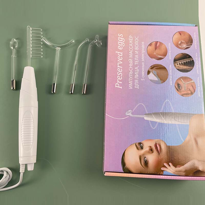 Handheld High Frequency Skin Therapy Wand Anti Aging Wrinkle Reducing Acne Treatment Skin Tightening Wrinkle Reducing