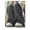 Winter Fleece Thickened High Waist Wide Leg Pants Straight Pants Yamamoto Pants Wide Leg Pants