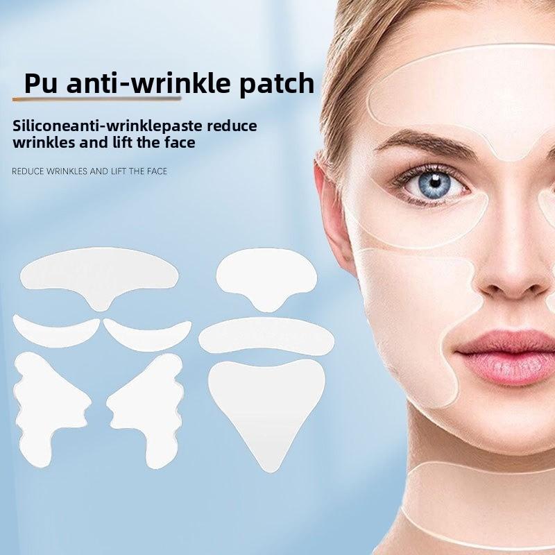 Reusable Silicone Patches Anti Rimpel Pads Silicone Wrinkle Removal Sticker Face Forehead Neck Eye Sticker Skin Care Patch