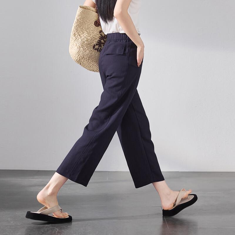 SOFSIL Women's Summer Thin Straight Leg Casual Pants