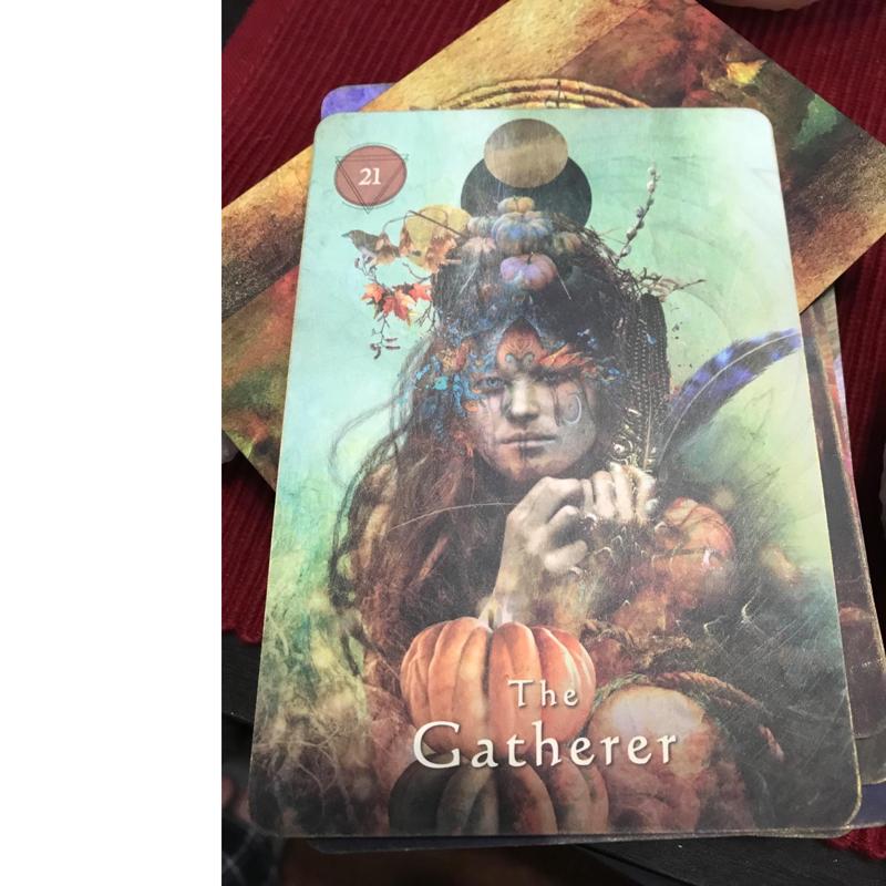 64 stk Mystical Shaman Oracle Cards Deck Engelsk Mystisk skjebnespådom Tarot