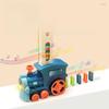 Douyin-Inspired Electric Musical Domino Toy Train