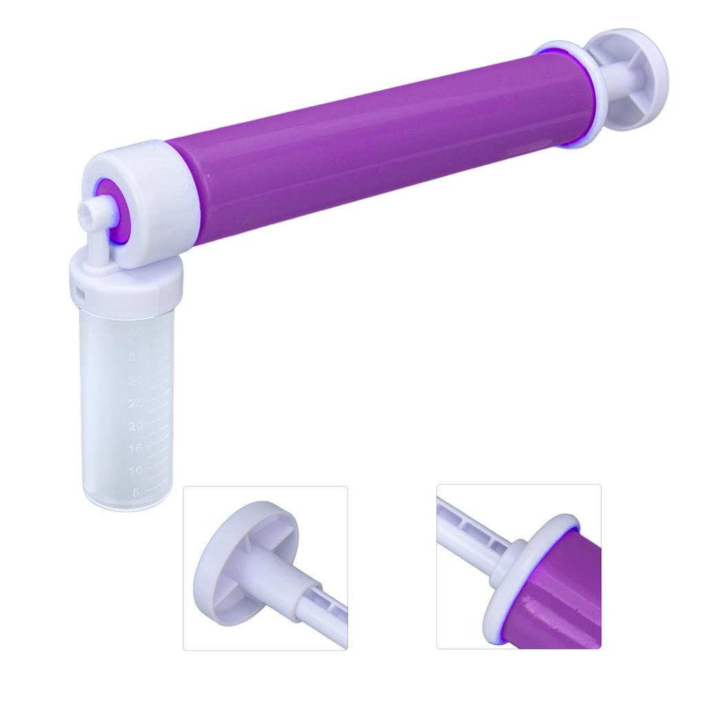 Manual Cake Duster Multifunction Plastic Cake Coloring Sprayer for Baking Desserts