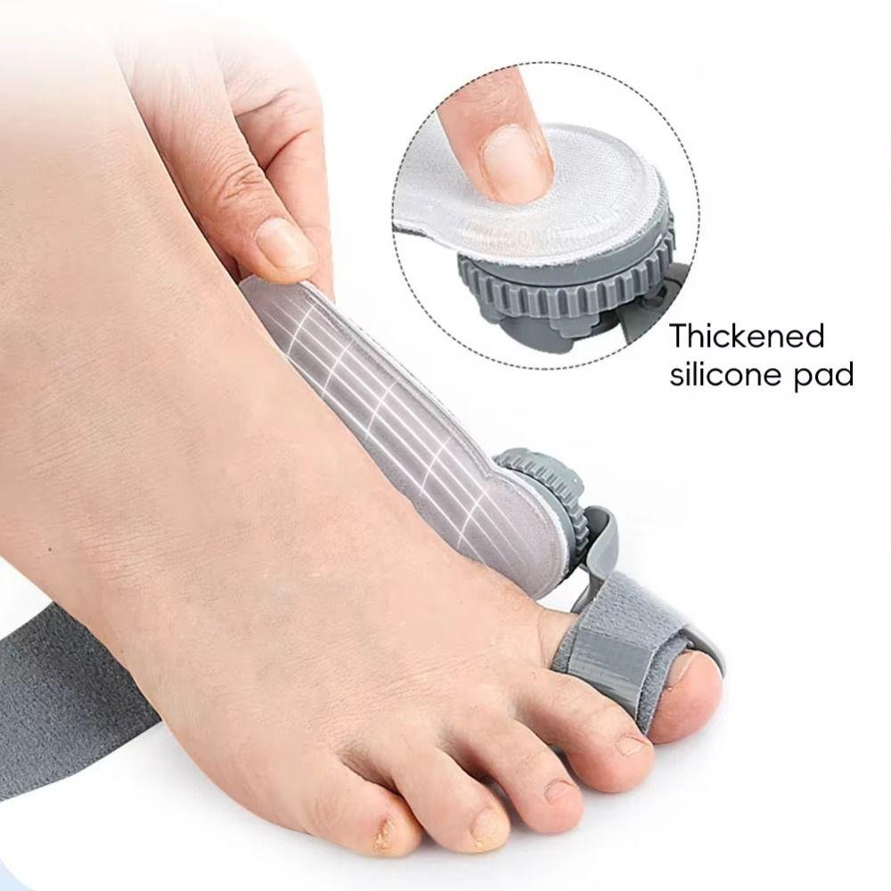Toe Valgus Bunion Corrector Adjustable Foot Correction Brace Big Toe Straightener  Men/Women