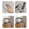 Kitchen Rotating Hook No Punching Wall Mounted Corner Multifunctional Storage Shelf Spoon Shovel Hanger