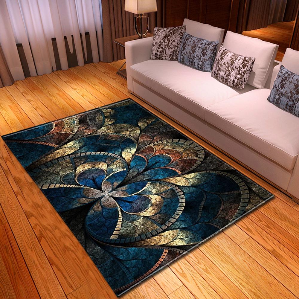 Cool Pattern Graphic Carpet Living Room Kitchen Foyer Floor Mat Pattern Can Be