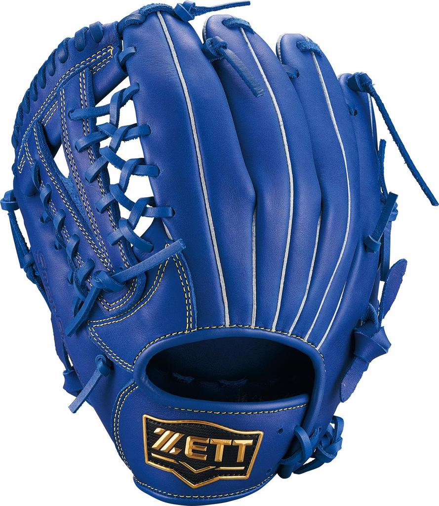 ZETT Youth Baseball Soft Royal Blue Size BJGB74550F Glove, Steer, All-Around, Left-Handed Throw, (2500), LL,