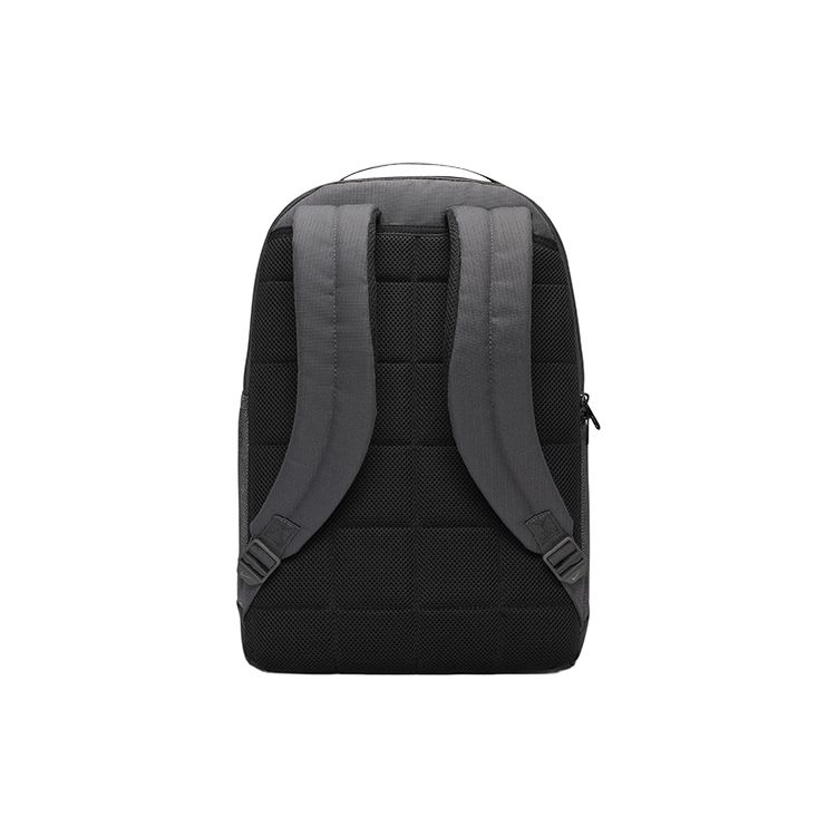 Nike Brasilia 9.5 Training Zipper Fabric Backpack Men Backpack Gray DH7709-068