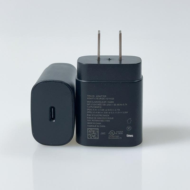 25W Super Fast PD Charger for Samsung Note10/S20/S22 - UK/EU/US Compatible