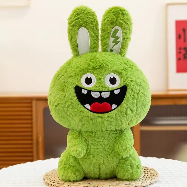 Entzückendes Haha Hase Plüschtier Eine beruhigende süße Kaninchenpuppe Perfektes Geschenk für Freunde und beste Freunde 30cm