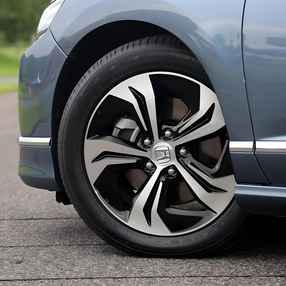 bzsh4 4pcs 58/69MM Car Wheel Center Caps Badge Logo Car Hub Rim Cover Emblem For Honda Civic 10th 11th Gen Hrv Jazz City Type R Type S