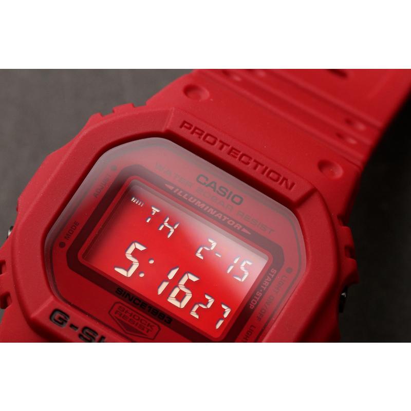 CASIO Men G-SQUAD Series Red Watch DW-5635C-4 DW-5635C-4