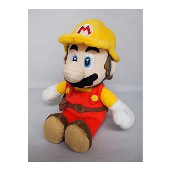 San-ei Boeki Super Mario Maker 2 Builder Mario (S) Plush SMM01