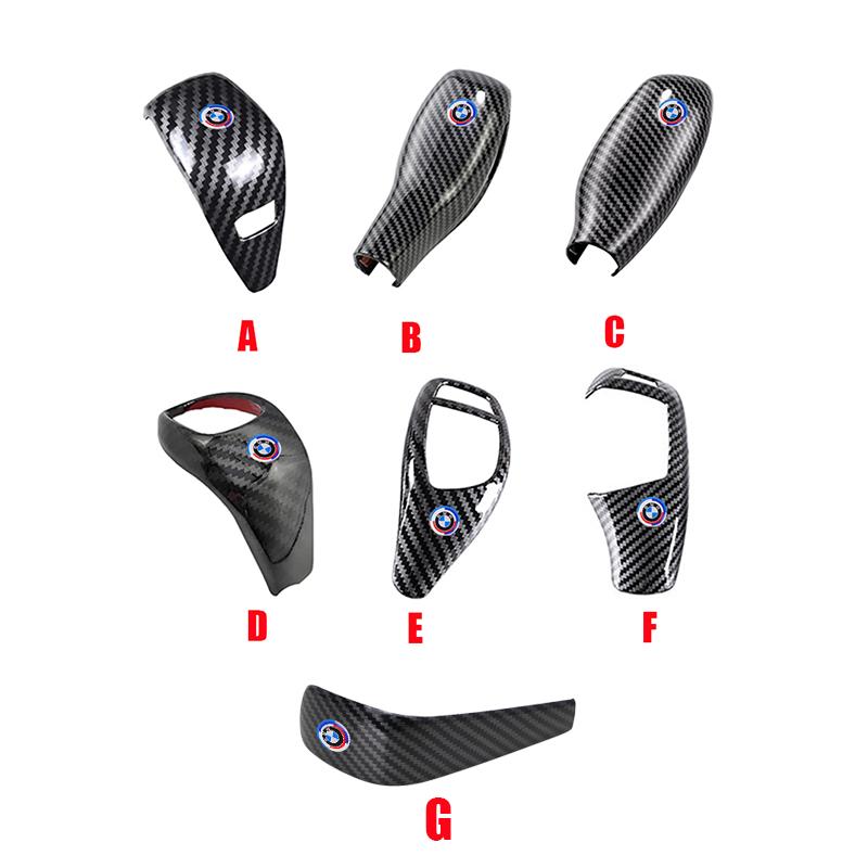 BMW Car Gear Shift Handle Protective Cover ABS Trim Sticker For BMW M E46 E90 E60 F30 F10 E39 E36 F20 G30 G20 E87 E92 E91 E30 X5