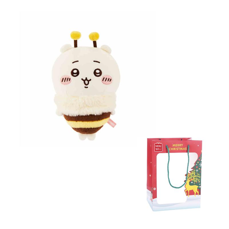 MINISO x Chiikawa Hachiware, Chiikawa, Usagi Sakura Season Bee Dolls Plush Doll Trumpets High Doll
