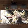 New Zani Wuthering Waves WuWa Anime Girl Mousepad Large Gaming Keyboard Anti-slip Rubber Desk Mat PC HD Printing ESports Carpet