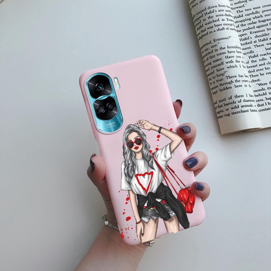 For Huawei Honor 90 Lite Case Honor90 Lite Soft Silicon Super Mom Baby Fashion Girls Back Cover for Honor 90 Lite 5G 6.7" Fundas