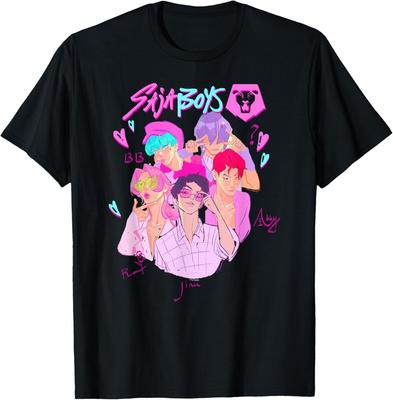 T-shirt Saja Boys Heartthrob con licenza ufficiale