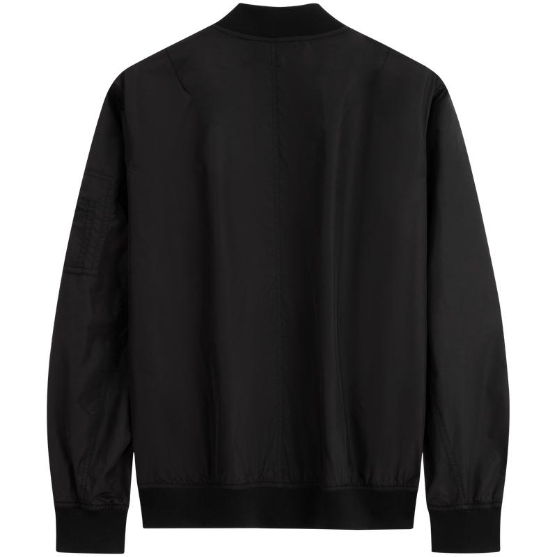 Calvin Klein Casual Commuter Minimalist Embroidered Baseball Collar Flight Jacket Men Jacket Space-Black J327253