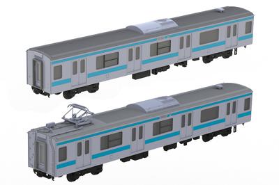 Plum Plakit-Extra 180 Seria 209 JR East Tip Tren Electric DC Culoare Keihin Tohoku Moha 209Moha 208 Model de Expozitie Kit de Plastic Nevopsit PP178