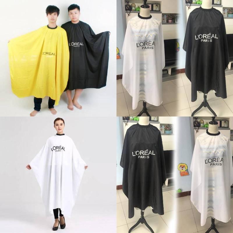 Salon Haircut Apron With Waterproof Polyester Fabric For Barbers And Hairdressers