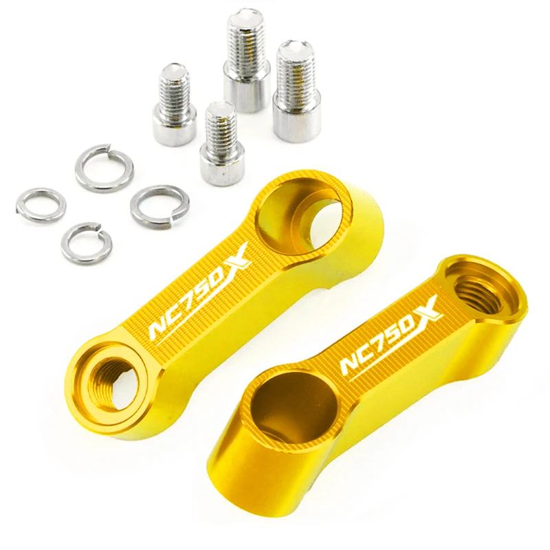 Rückspiegelverlängerung Motorrad Aluminium Spiegel Erhöhung Verlängerungshalterung Für HONDA NC750 NC700S NC750X Zubehör NC 750 X