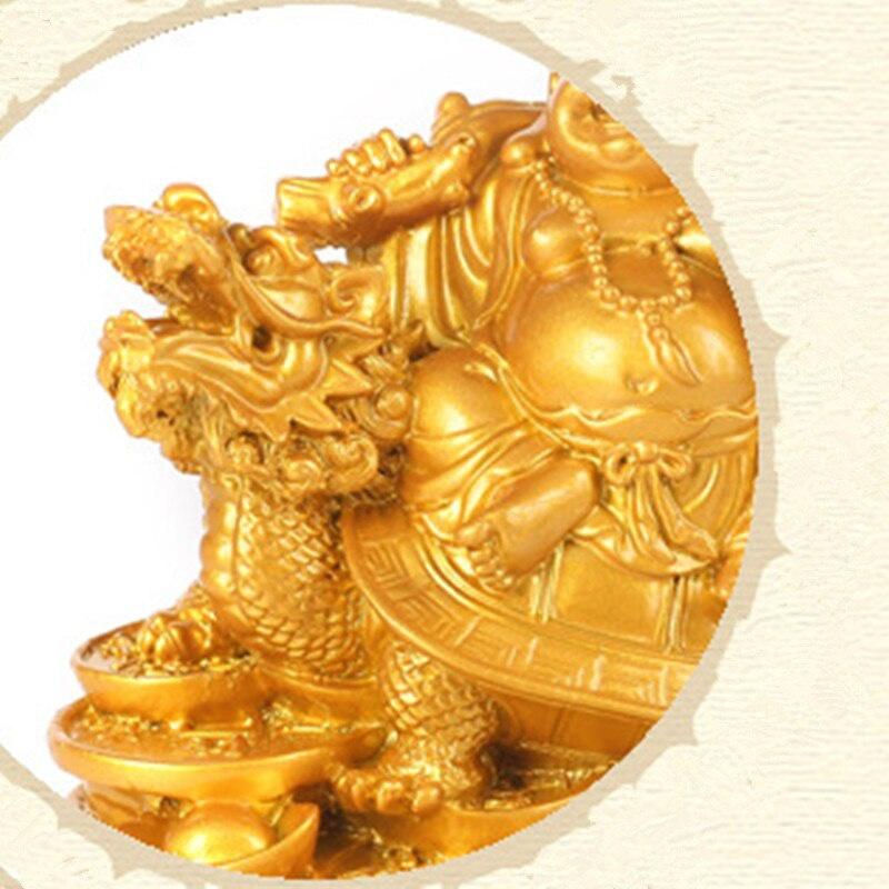 1Pc Chinese Feng Shui Laughing Buddha Statue Money Maitreya Sculpture Figurine Home Decor Ornament