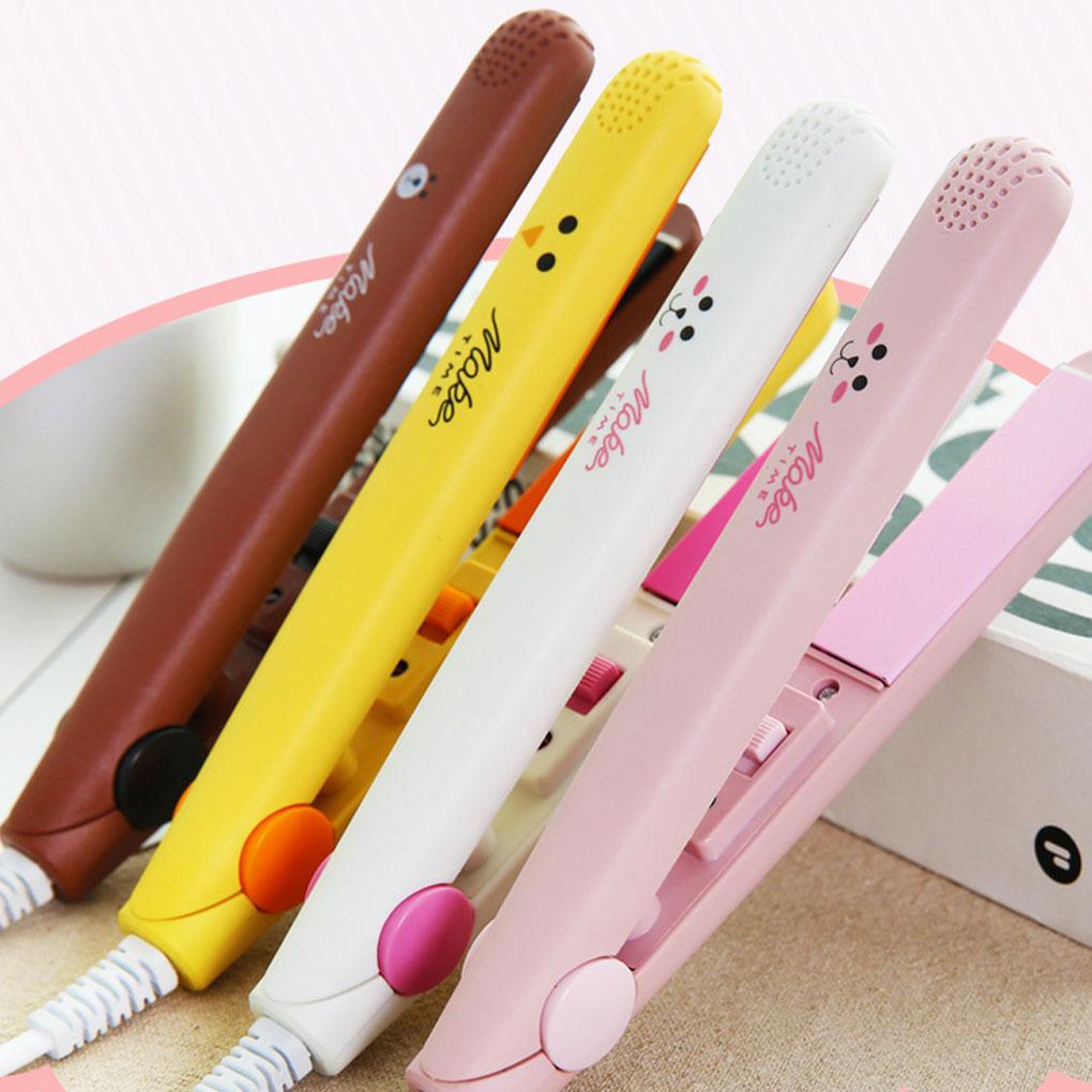 Hair Curler Mini Straightener Straight Roll Quick Heating Safety ple Operation for Beginners Perm Barber Supplies