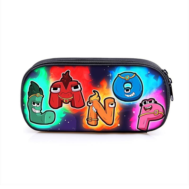 Alphabet Lore Pencil Case Large Capacity Pouch Bag For Students Gift