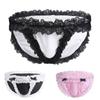 Sissy Men's Lace Brim Briefs Pouch Lingerie Bikini Underpants In Colors