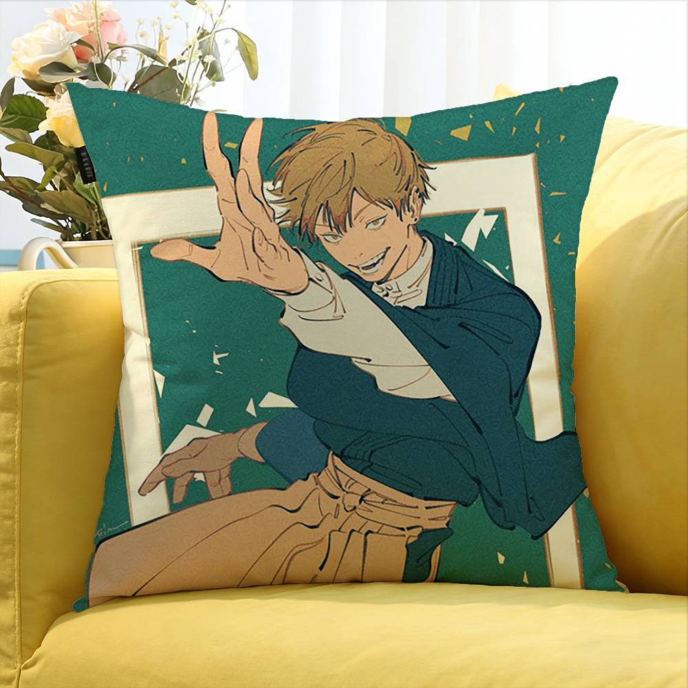 Zenin Naoya Various Sizes Square Pillow Case For Car Home Bedchamber Decor