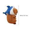 Capybara Plush Toy Realistic Stuffed Animal Cartoon Plush Doll Soft Pillow Gift for Kids Adults 30cm